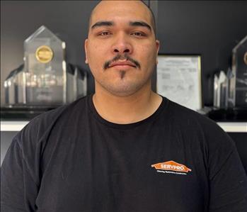 Daimen Ortega, team member at SERVPRO of East Glendale