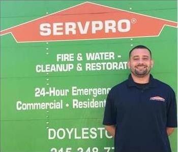 William Capes, team member at SERVPRO of Upper Bucks