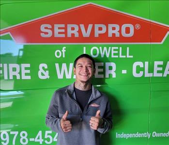 Tony Choeum, team member at SERVPRO of Lowell