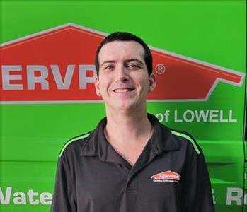 Marc Gaeta, team member at SERVPRO of Lowell