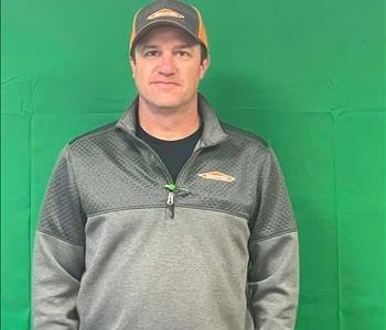 Andrew Seats, team member at SERVPRO of Johnson City and Washington County