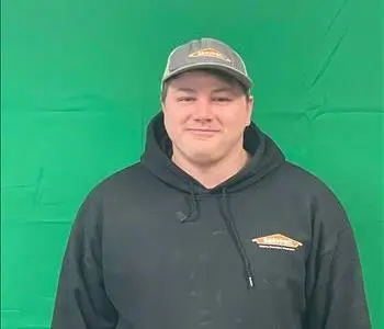 Luke Christian, team member at SERVPRO of Greene County