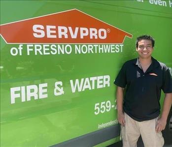 Alex Echeverria, team member at SERVPRO of Fresno Northwest