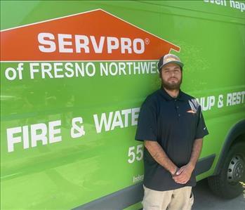Javier Carrillo, team member at SERVPRO of Fresno Northwest