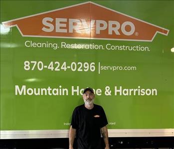 Jeremy McGoldrick, team member at SERVPRO of Mountain Home & Harrison