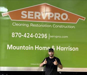 Josh Marshall, team member at SERVPRO of Mountain Home & Harrison