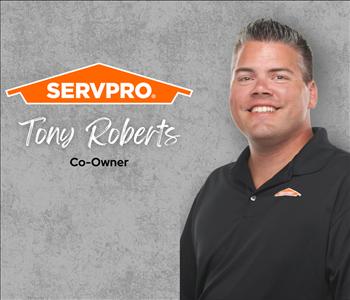 Anthony Roberts, team member at SERVPRO of East Evansville