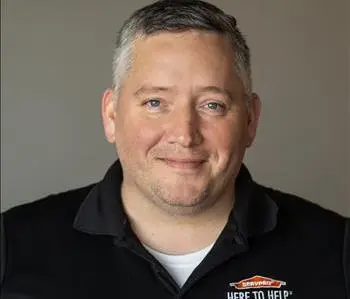 Brandon Kellar, team member at SERVPRO of Lee's Summit