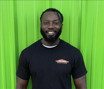 Adonis Kuffour, team member at SERVPRO of St. Johns