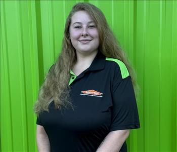 Alyssa Corbitt, team member at SERVPRO of St. Johns