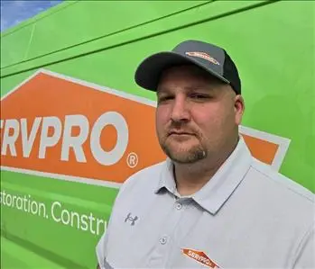 John Woods, team member at SERVPRO of Yukon South