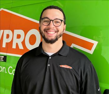 Anthony Malloy, team member at SERVPRO of Yukon South
