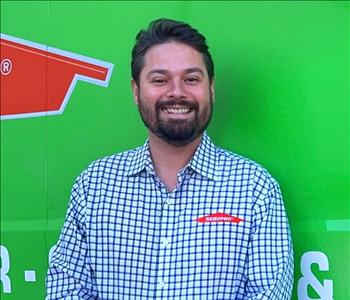 Michael Whittle, team member at SERVPRO of Yukon South