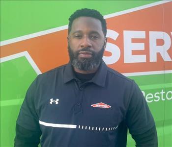 DeAngelo Washington, team member at SERVPRO of Yukon South