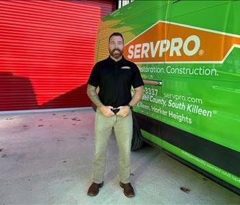 Tommy O'Dell, team member at SERVPRO of Southwest Bell County, South Killeen