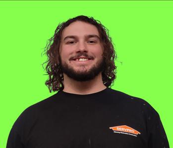 Zachary Mankin-Napier, team member at SERVPRO of Ashland