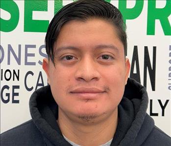 Ulises Jonas Lopez Vicente - Field Tech, team member at SERVPRO of Jurupa Valley, Mira Loma