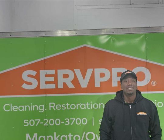 Tray, team member at SERVPRO of Manitowoc