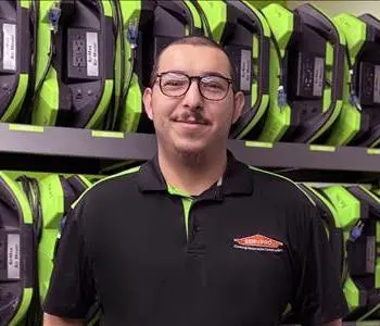 Samuel DeLeon - Mitigation Technician, team member at SERVPRO of Cumberland, Morgan & White Counties