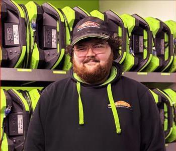 Ayden Jones - Production Manager, team member at SERVPRO of Cumberland, Morgan & White Counties