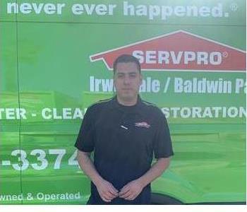 Diego Vargas, team member at SERVPRO of Monrovia