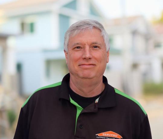 Gary Connell – Production Manager, team member at SERVPRO of West Sacramento