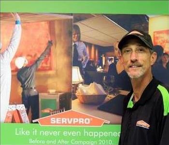 Curtis Davis, team member at SERVPRO of Macon