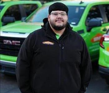 Sebastian Mendoza, team member at SERVPRO of Downtown Tucson, Flowing Wells