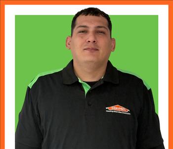 Yondry Nino, team member at SERVPRO of Downtown Memphis