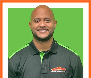 Ricardo Ulloa, team member at SERVPRO of Downtown Orlando / Team Nicholson