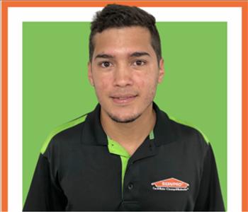 Eduardo Leal, team member at SERVPRO of Downtown Orlando / Team Nicholson