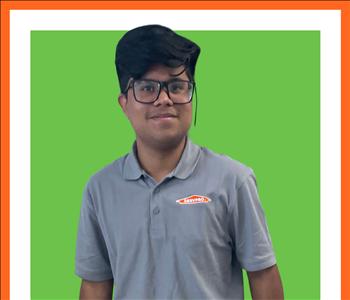 Harwin Pineda, team member at SERVPRO of Downtown Orlando / Team Nicholson