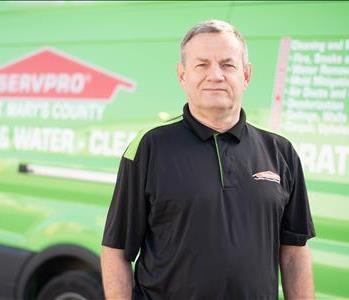 Joesph Eddie Farell, team member at SERVPRO of St. Mary's County