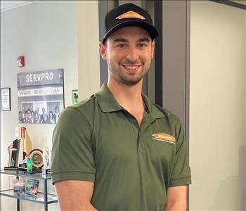 Austin Pelli, team member at SERVPRO of Rockville and Silver Spring North