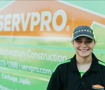 Shanobi Lutes, team member at SERVPRO of Carthage, Joplin