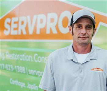 Jay Wescott, team member at SERVPRO of Carthage, Joplin