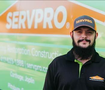 Tyler Hicks, team member at SERVPRO of Carthage, Joplin