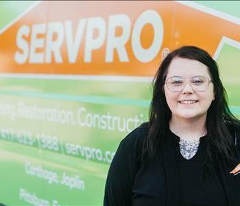 Cortney Whitmore, team member at SERVPRO of Carthage, Joplin