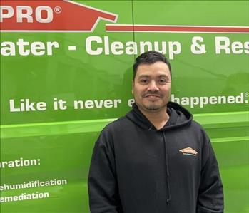 Fredy Soberanis, team member at SERVPRO of East Greenwich / Warwick / Cranston