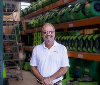 David Caldwell, team member at SERVPRO of Dyersburg, Union City, Weakley, Gibson, Carroll Counties