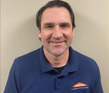 Bob Carlton, team member at SERVPRO of La Porte County