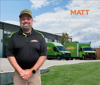 Matt, team member at SERVPRO of Berrien County