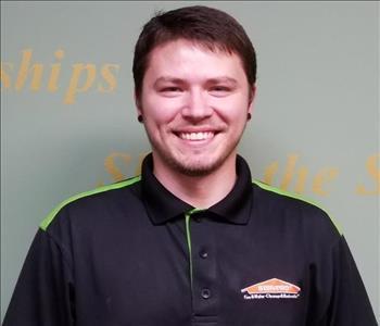 Jake Haynes, team member at SERVPRO of Greenville