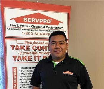Ever Melendez, team member at SERVPRO of Eastern Rockland County