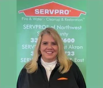 Kathy Haslam, team member at SERVPRO of Northwest Stark County