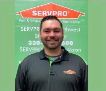Joe Embrogno, team member at SERVPRO of Northwest Stark County