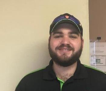 Hayden Johnson, team member at SERVPRO of Brazos Valley