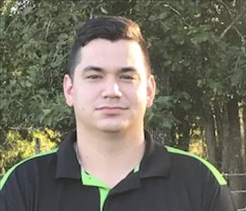 Austin Gonzales, team member at SERVPRO of Tyler and Palestine