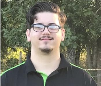 Christian Carrifee, team member at SERVPRO of Tyler and Palestine