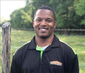 Brandon Pearl, team member at SERVPRO of Tyler and Palestine